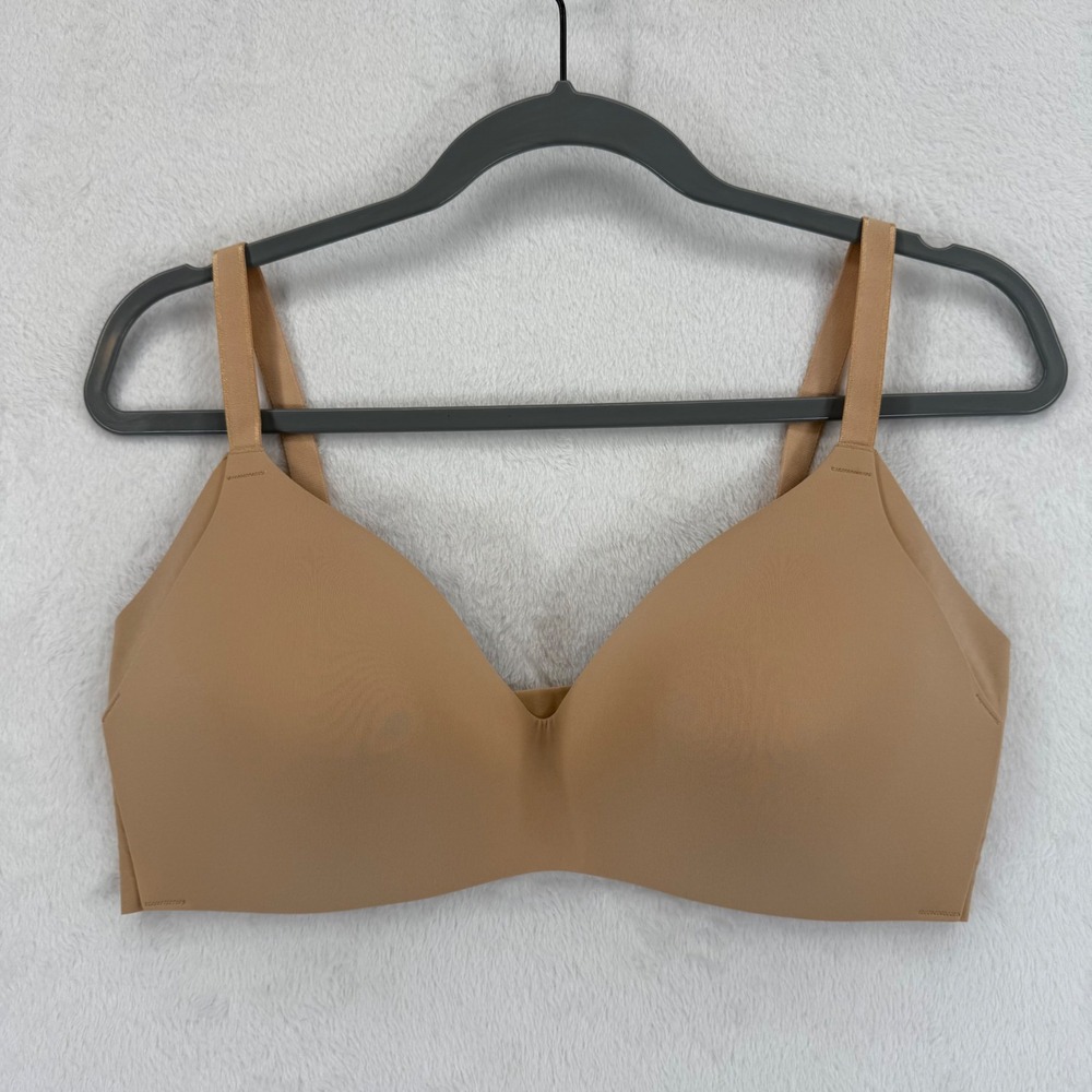 Knix Size 5 Wireless Bra Beige Comfort Light Support Everyday Wear‎